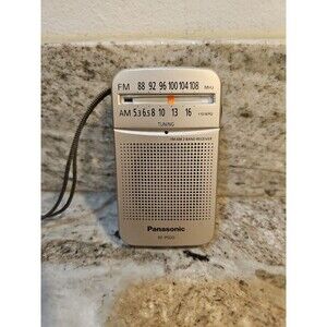 Panasonic RF-P50D Portable FM/AM Radio Tested Working
